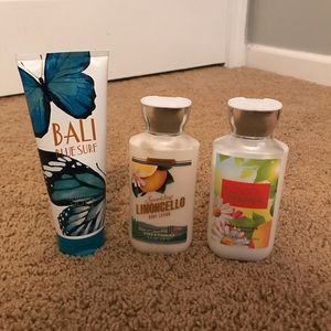 🖤3 BARELY USED Bath and Body Works Lotion